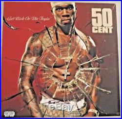 50 Cent Signed Autographed 12x12 Vinyl Album Cover Photo Get Rich Or Die Tryin