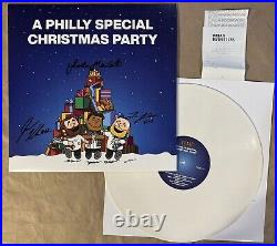 A Philly Special Christmas Party Signed Vinyl Album Eagles Kelce Mailata Johnson