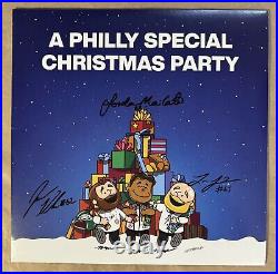 A Philly Special Christmas Party Signed Vinyl Album Eagles Kelce Mailata Johnson