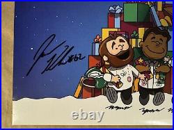 A Philly Special Christmas Party Signed Vinyl Album Eagles Kelce Mailata Johnson