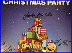 A Philly Special Christmas Party Signed Vinyl Album Eagles Kelce Mailata Johnson