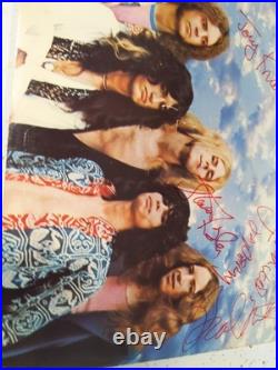 AEROSMITH Signed Record Album DREAM ON X4