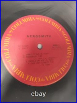 AEROSMITH Signed Record Album DREAM ON X4