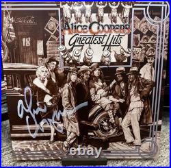 ALICE COOPER GREATEST HITS SIGNED VINYL (Record Album) AUTOGRAPHED