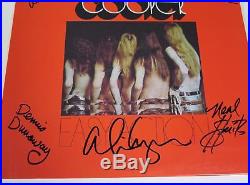ALICE COOPER GROUP Signed Autograph Easy Action Album Vinyl Record LP by 4