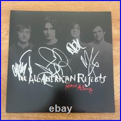 ALL AMERICAN REJECTS signed vinyl album MOVE ALONG TYSON RITTER COA ALL AMERICAN REJECTS signed vinyl album MOVE ALONG TYSON RITTER COA