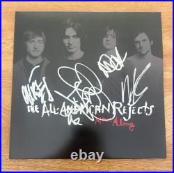 ALL AMERICAN REJECTS signed vinyl album MOVE ALONG TYSON RITTER COA