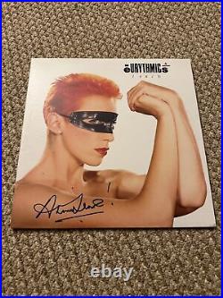 ANNIE LENNOX SIGNED EURYTHMICS TOUCH VINYL RECORD ALBUM Beckett