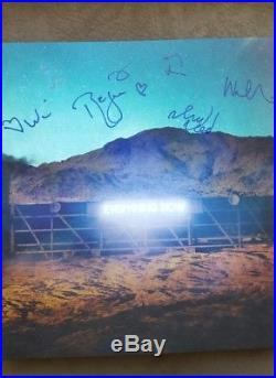 ARCADE FIRE SIGNED AUTOGRAPHED EVERYTHING NOW (NIGHT VISION) ALBUM VINYL LP wCOA