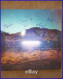 ARCADE FIRE SIGNED AUTOGRAPHED EVERYTHING NOW (NIGHT VISION) ALBUM VINYL LP wCOA
