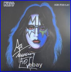 Ace Frehley Autographed Signed Kiss Vinyl Record Album The Spaceman