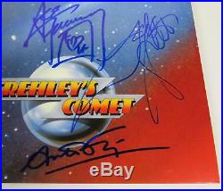 Ace Frehley KISS Signed Autograph Frehley's Comet Album Vinyl Record LP by 4