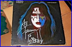 Ace Frehley signed KISS Solo 1978 Album LP Record Vinyl Auto Autographed