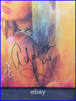 Addison Rae SIGNED Cover Jacket Vinyl Record Album LP
