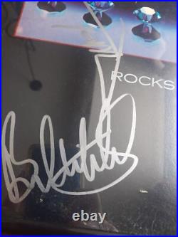 Aerosmith Band Signed Autographed ROCKS Vinyl Album