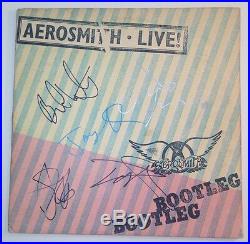 Aerosmith Steven Tyler Signed Autographed Bootleg Bootleg Album Vinyl COA PROOF