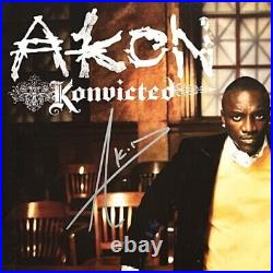 Akon Autograph Signed Konvicted Vinyl Album Record! PSA COA