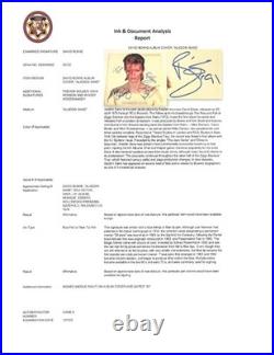 Aladdin Sane Album Signed David Bowie Bolder Woodmansey Ronson