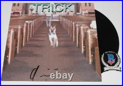 Alex G Signed'trick' Vinyl Album Record Lp (sandy) Giannascoli Beckett Bas Coa