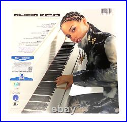 Alicia Keys Signed Autograph Vinyl Record Album Songs In Aminorbeckett Bas