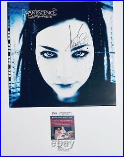 Amy Lee Evanescence Signed Vinyl Fallen Album Bring Me To Life Rock with JSA Cert
