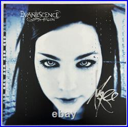 Amy Lee Signed Fallen Album Vinyl Evanescence Band Autograph Authentic Coa