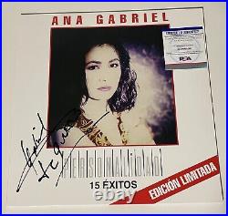 Ana Gabriel Signed Personalidad Vinyl Record Album Lp + Psa Coa