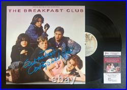 Anthony Michael Hall Signed The Breakfast Club Vinyl Record Album Jsa Coa
