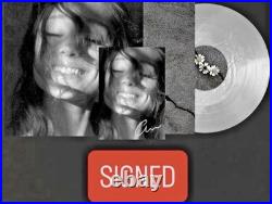 Ariana Grande SIGNED Vinyl LP Petal Album Translucent Pearly White PREORDER NEW