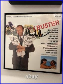 Autographed Buster Soundtrack Vinyl Album