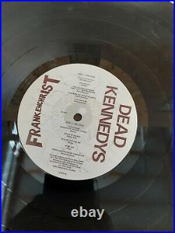 Autographed Jello Biafra Dead Kennedys Frankenchrist H. R. Giger Art Vinyl Album