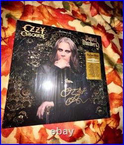 Autographed OZZY OSBOURNE Signed Patient #9 LP VINYL ALBUM Rock music band