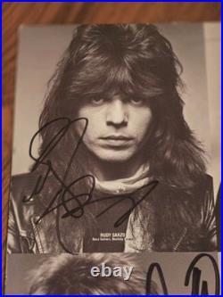 Autographed Quiet Riot Mental Health Vinyl LP Record Album