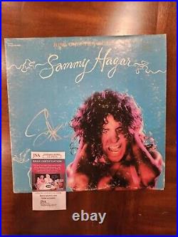 Autographed Sammy Hagar Album JSA Certified