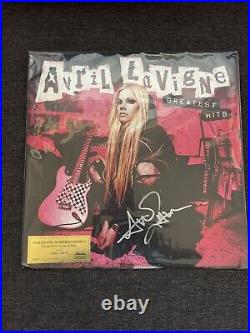 Avril Lavigne Greatest Hits Signed Vinyl Album In Hand Ready To Ship