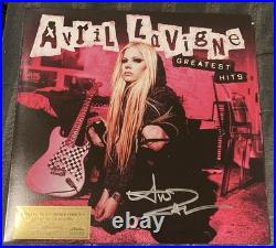 Avril Lavigne Signed Autograph Greatest Hits Vinyl Album JSA COA 506/2000