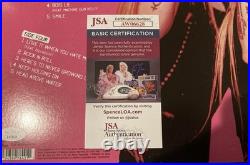 Avril Lavigne Signed Autograph Greatest Hits Vinyl Album JSA COA 506/2000