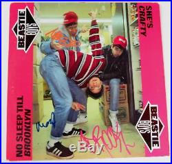 BEASTIE BOYS Signed Autograph No Sleep'Til Brooklyn Album Vinyl LP by All 3
