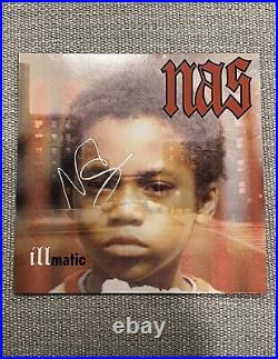 BECKETT COA NAS Signed Autographed ILLMATIC Vinyl Album LP Rap Classic