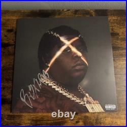 BIGXTHAPLUG SIGNED TAKE CARE LP VINYL RECORD ALBUM BIG X THA PLUG Beckett Coa