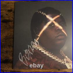BIGXTHAPLUG SIGNED TAKE CARE LP VINYL RECORD ALBUM BIG X THA PLUG Beckett Coa
