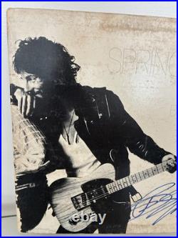 BRUCE SPRINGSTEEN Signed Autograph Born To Run Record Album