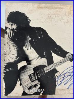 BRUCE SPRINGSTEEN Signed Autograph Born To Run Record Album