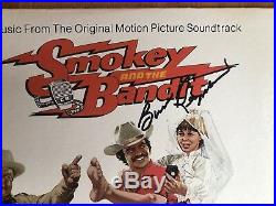 BURT REYNOLDS Signed Smokey and The Bandit LP ALBUM VINYL Obtained In-Person