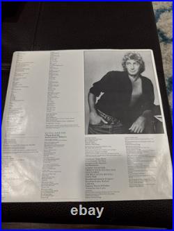 Barry Manilow Signed Barry Vinyl Album Autographed uncover