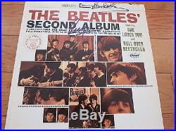 Beatles signed album by Paul McCartney & Ringo Starr JSA coa + Proof! LP vinyl