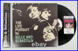 Belle and Sebastian Band Signed THE LIFE PURSUIT Vinyl Album Record PROOF JSA
