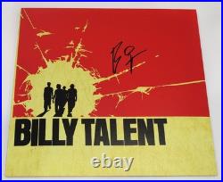 Ben Kowalewicz signed BILLY TALENT Vinyl Album EXACT PROOF Try Honestly COA