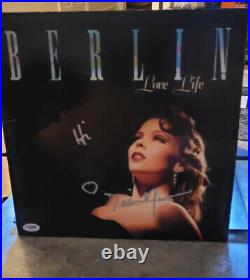 Berlin vinyl LP album Love Life Signed by Terri Nunn PSA/DNA