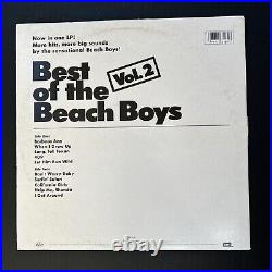 Best of the Beach Boys Album Vol. 2 LP Vinyl Signed by Brian Wilson